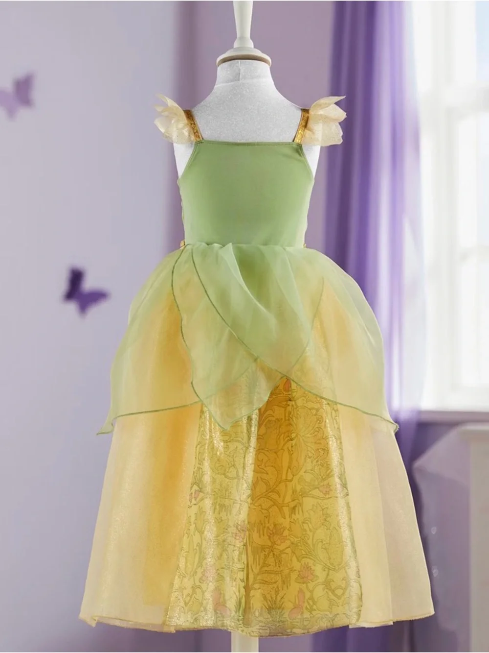 Tiana Costume For Kids, The Princess and the Frog Disney Original Size 13 - Picture 3 of 16